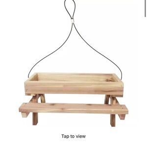 Picnic Table Bird & Squirrel Feeder